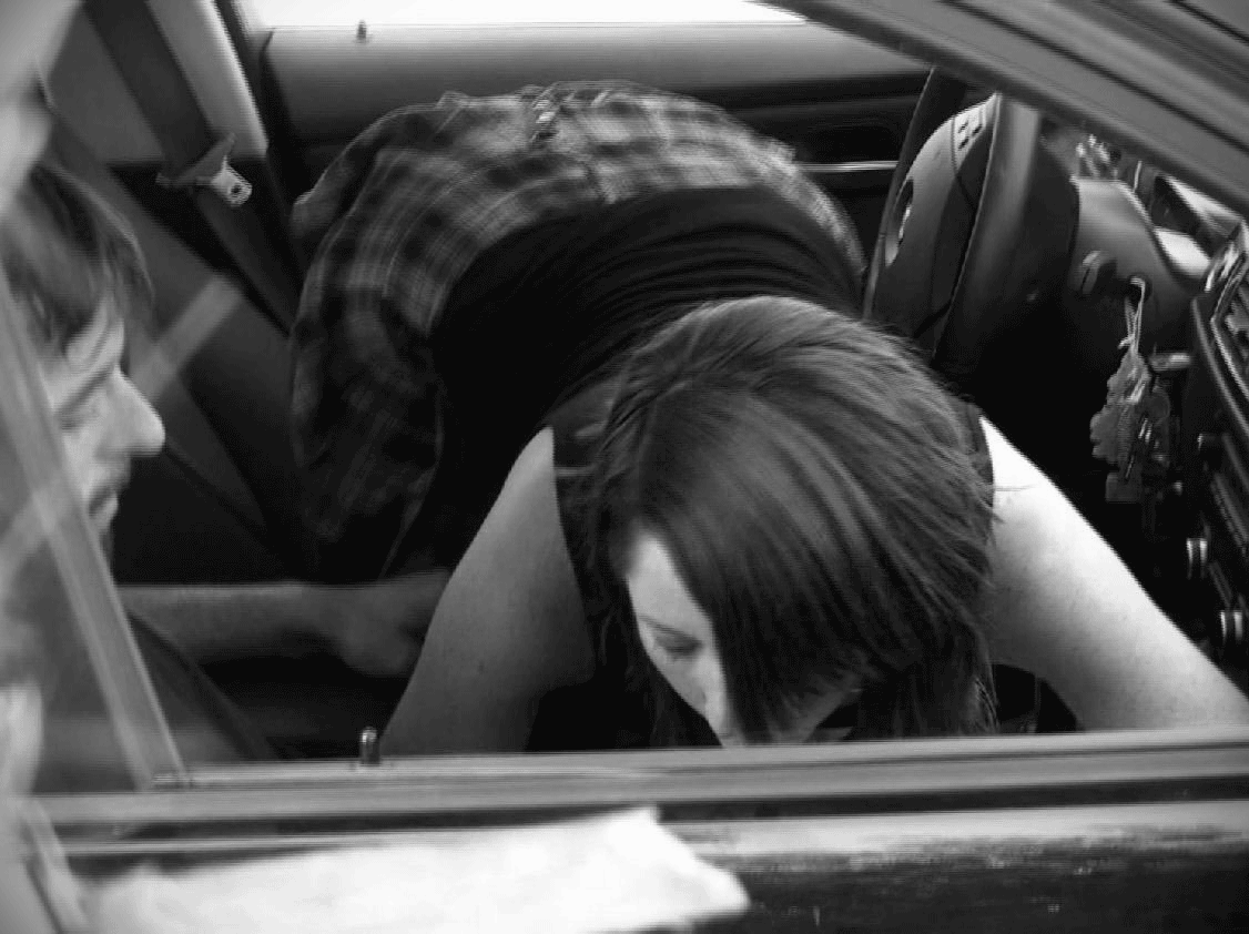 ebony car blowjob girls wild party